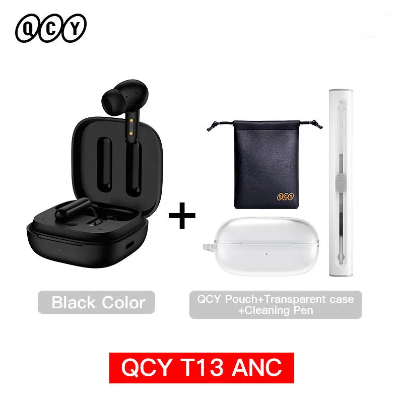 QCY T13 Wireless Earbuds Bluetooth 5.3 Active Noise Cancellation