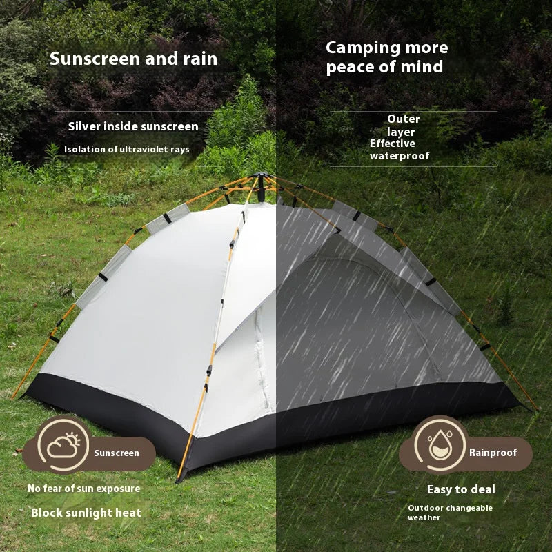 Pakicetus Automatic Quick Opening Camping Tent with Rainproof Protection