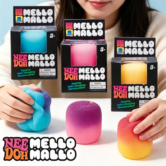 Soft Marshmallow Squishy Fidget Ball Stress Relief Sensory Toy